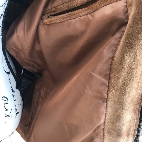 Men’s Beaded Suede Leather Jacket - Picture 7 of 8